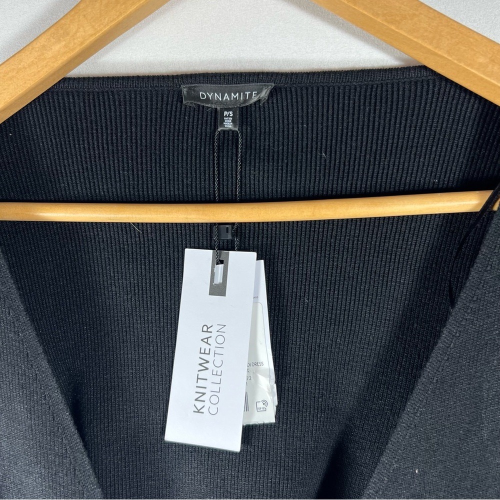 Dynamite Rehab Black‎ Cutout Long Sleeve Size P/S - Picture 6 of 15